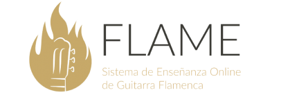 Logo of FLAME | Sistema de Enseñanza Online de Guitarra Flamenca